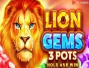 lion gems 3 pots hold and